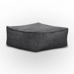 Hocker - dunkelblau - Microfaser