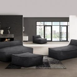 Hocker - charcoal - Microfaser 5 Hocker - charcoal - Microfaser -Esszimmer Verkaufsgeschäft 1336000603 03 1600Wx1600H