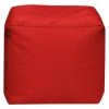 Sitzhocker CUBE BRAVA - tomate - 40x40 cm