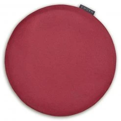 Stuhlkissen - weinrot - Ø 35 cm