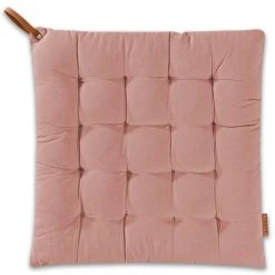 Stuhlkissen - Stone washed-altrose - 40x40 cm