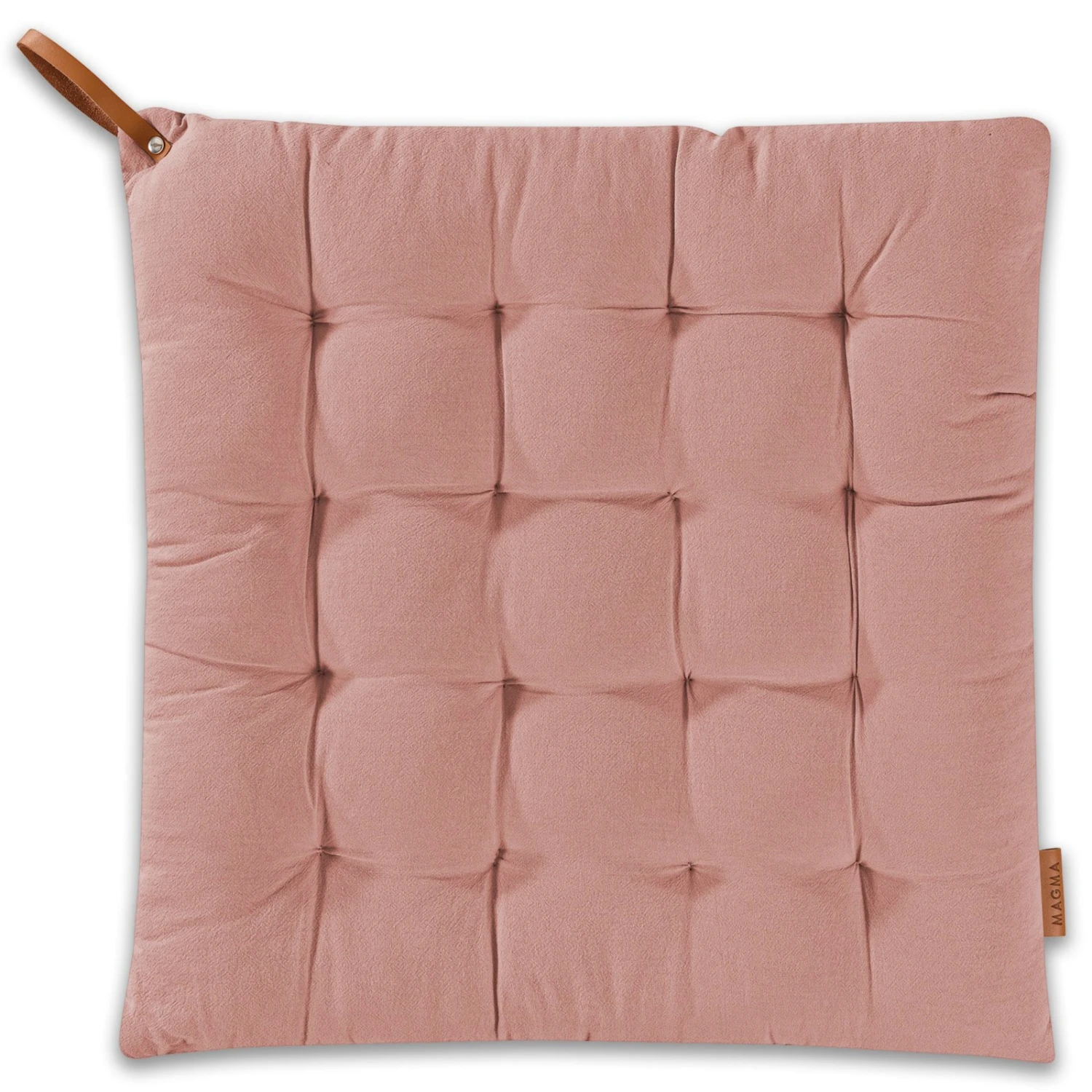 Stuhlkissen - Stone washed-altrose - 40x40 cm 1 Stuhlkissen - Stone washed-altrose - 40x40 cm