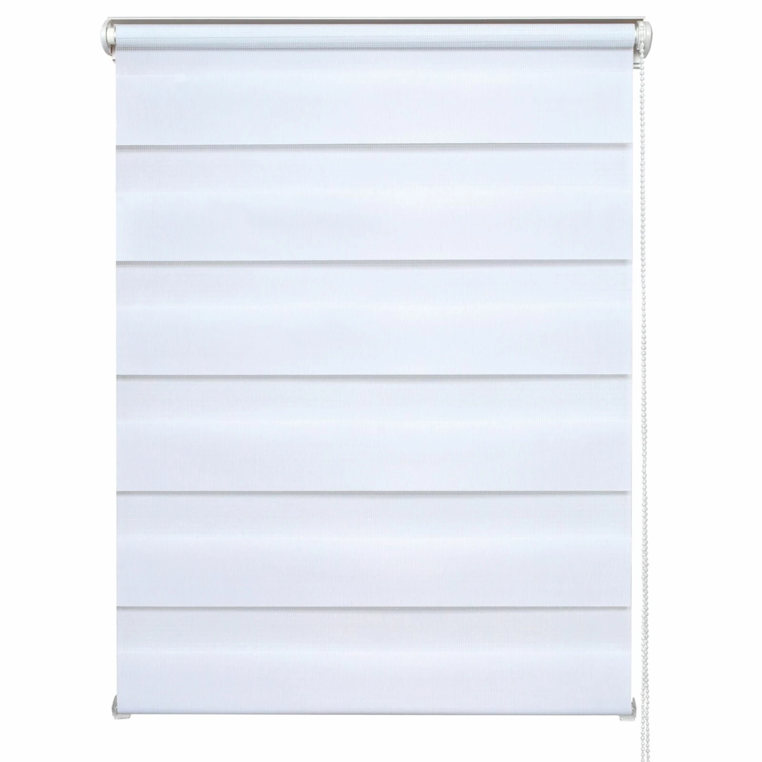 Doppelrollo - weiß - 45x160 cm 2 Doppelrollo - weiß - 45x160 cm – Bild 2