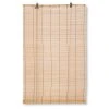 Bambus-Raffrollo - hellbraun - 80x160 cm