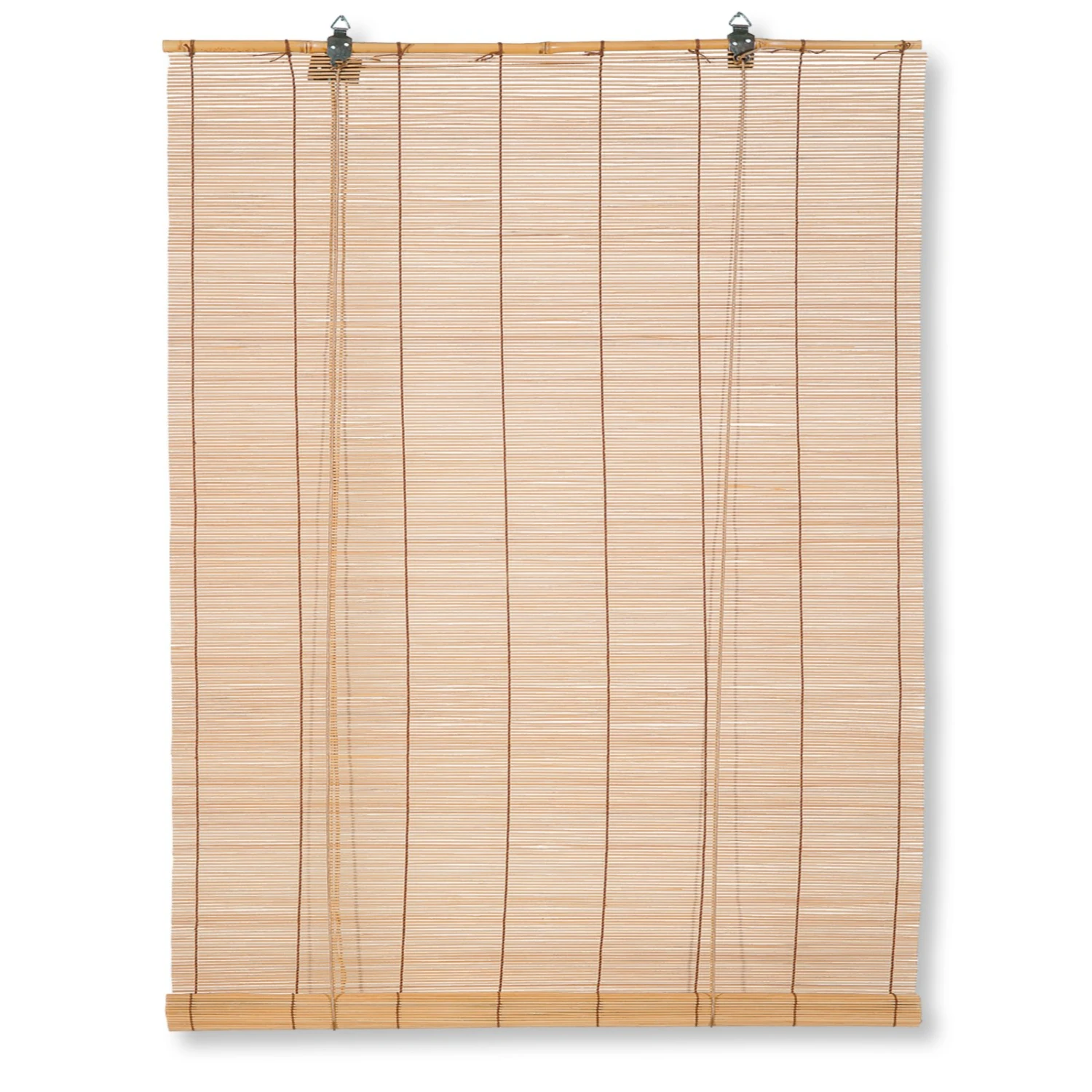 Bambus-Raffrollo - hellbraun - 100x160 cm 1 Bambus-Raffrollo - hellbraun - 100x160 cm