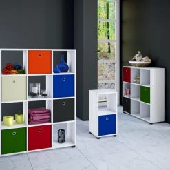 Regal BENAS 2 - weiß - 64 cm hoch -Esszimmer Verkaufsgeschäft 9001635900 04 1600Wx1600H