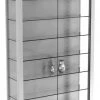 Vitrine VITROSA MAXI - silber - ohne Beleuchtung