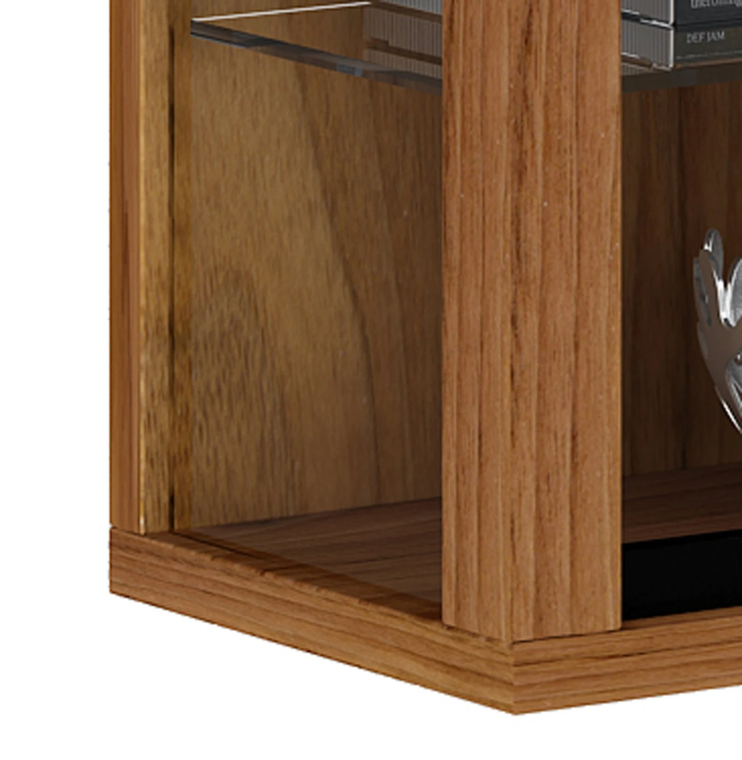 Hängevitrine VITROSA MINI - Kern-Nussbaum - ohne Beleuchtung 2 Hängevitrine VITROSA MINI - Kern-Nussbaum - ohne Beleuchtung – Bild 2