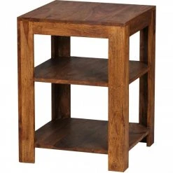 Standregal - Sheesham massiv gebeizt - 2 Böden 6 Standregal - Sheesham massiv gebeizt - 2 Böden -Esszimmer Verkaufsgeschäft 9002276600 03 1600Wx1600H