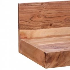 Wandregal - klar lackiert - Akazie massiv - 60 cm breit -Esszimmer Verkaufsgeschäft 9002278300 03 1600Wx1600H