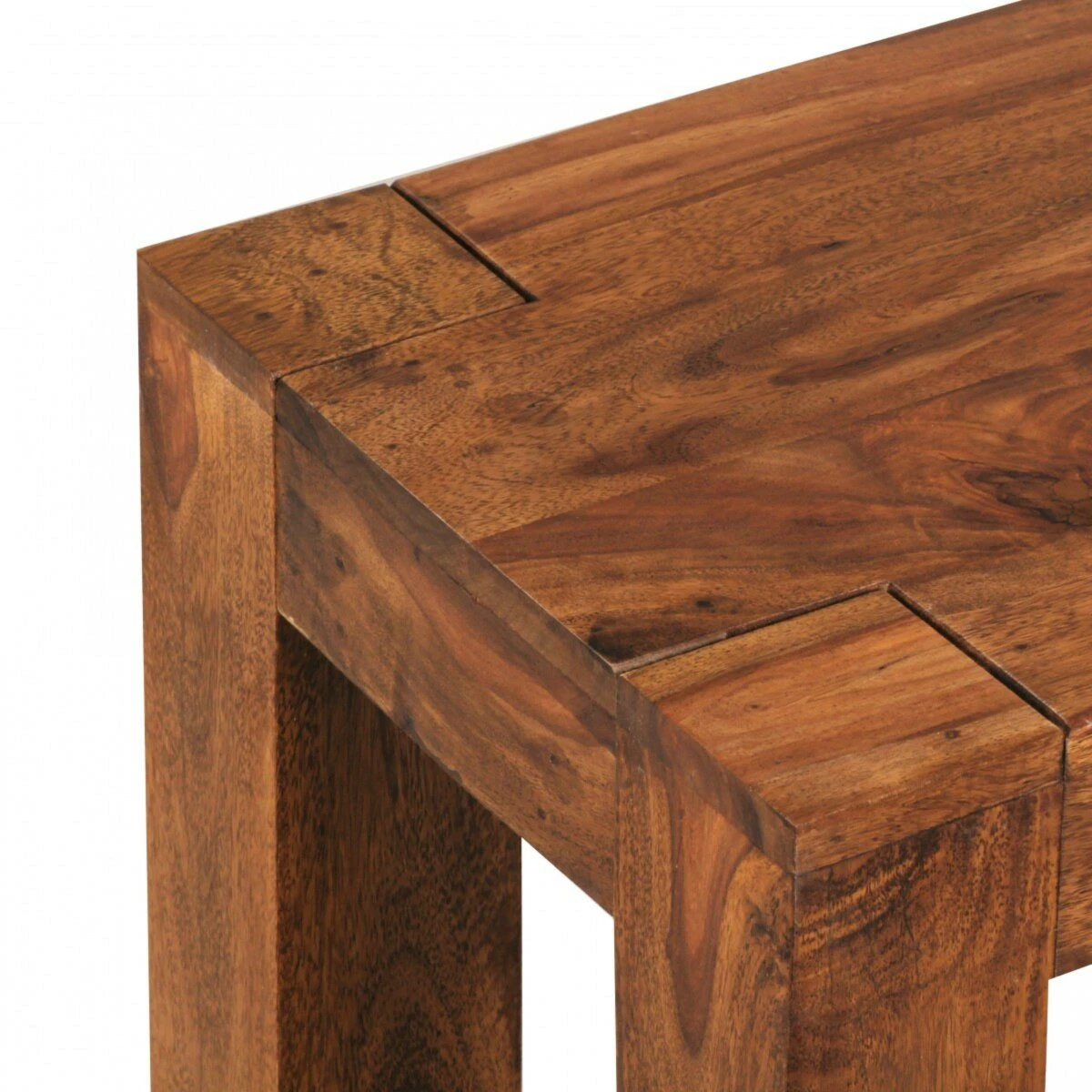 Sitzbank - Sheesham massiv - 120 cm breit 4 Sitzbank - Sheesham massiv - 120 cm breit – Bild 4