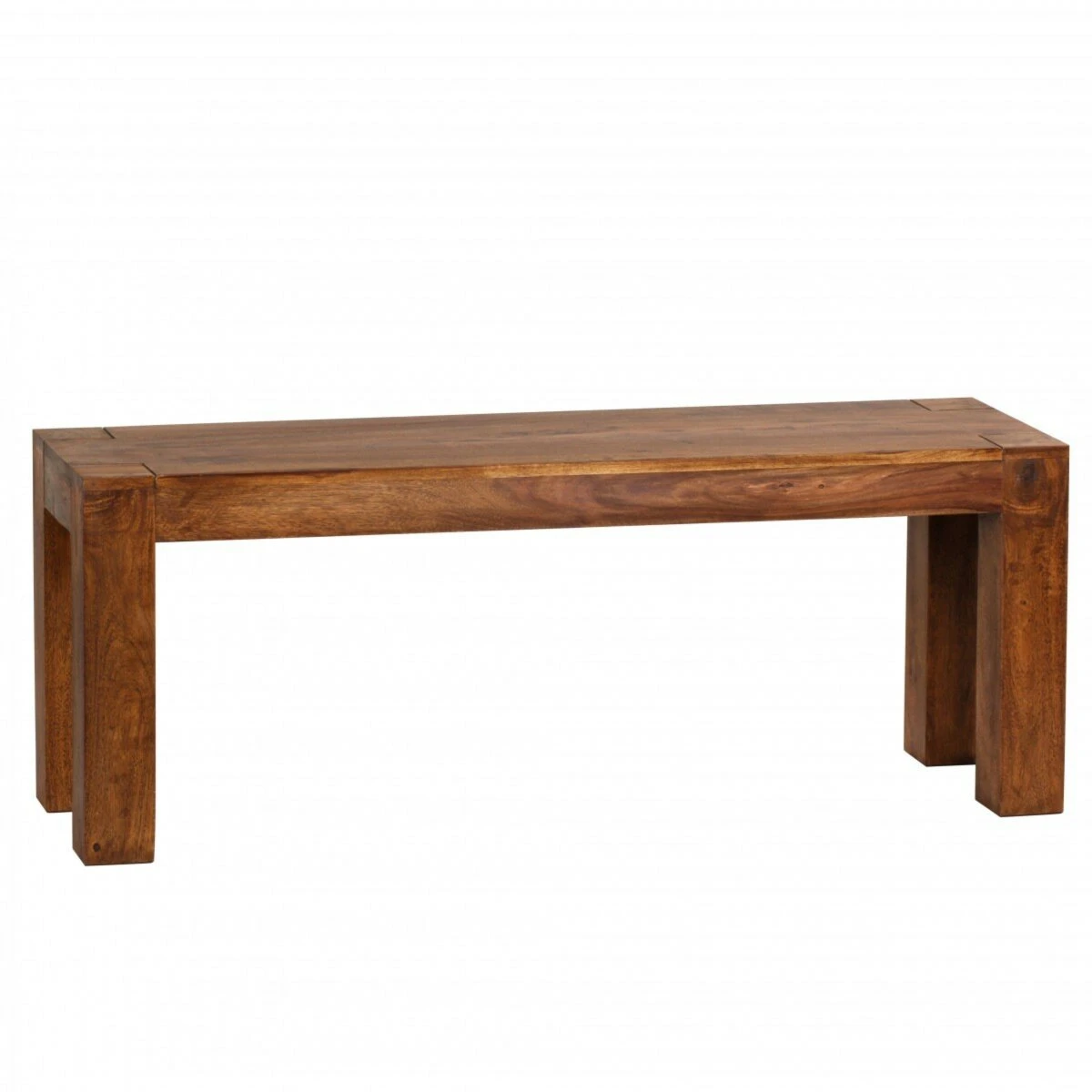 Sitzbank - Sheesham massiv - 120 cm breit 1 Sitzbank - Sheesham massiv - 120 cm breit