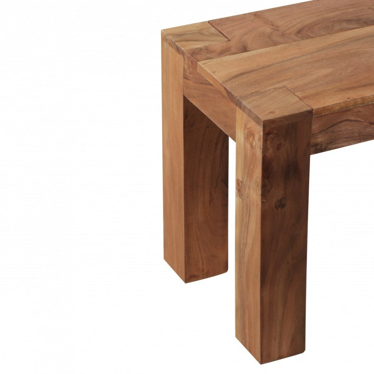 Sitzbank - Akazie massiv - 180 cm breit 4 Sitzbank - Akazie massiv - 180 cm breit – Bild 4