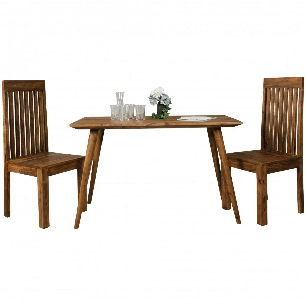 Esstisch - Sheesham massiv - 120x60 cm 4 Esstisch - Sheesham massiv - 120x60 cm – Bild 4