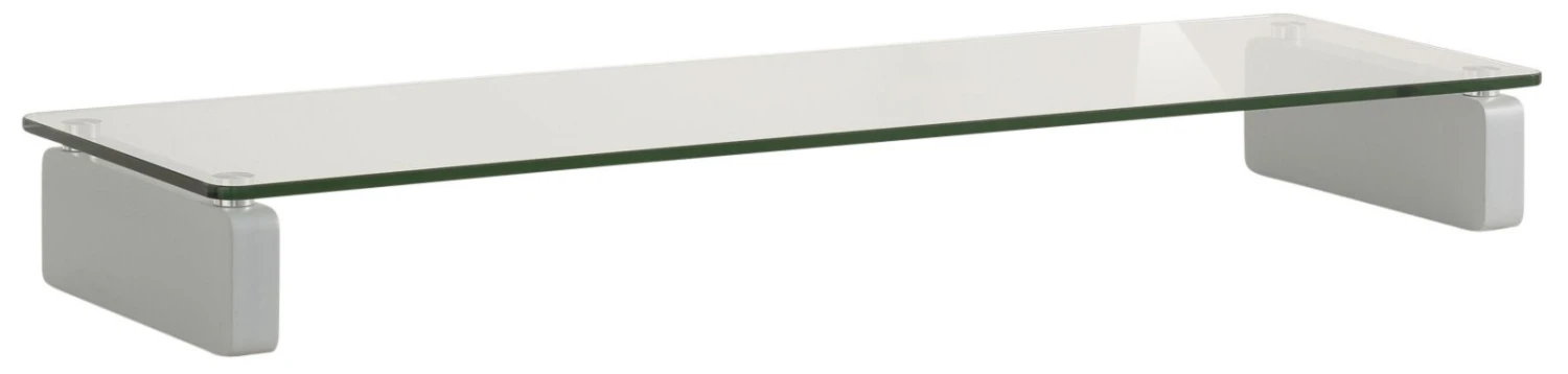 TV-Board - grau - Klarglas - 110 cm 1 TV-Board - grau - Klarglas - 110 cm