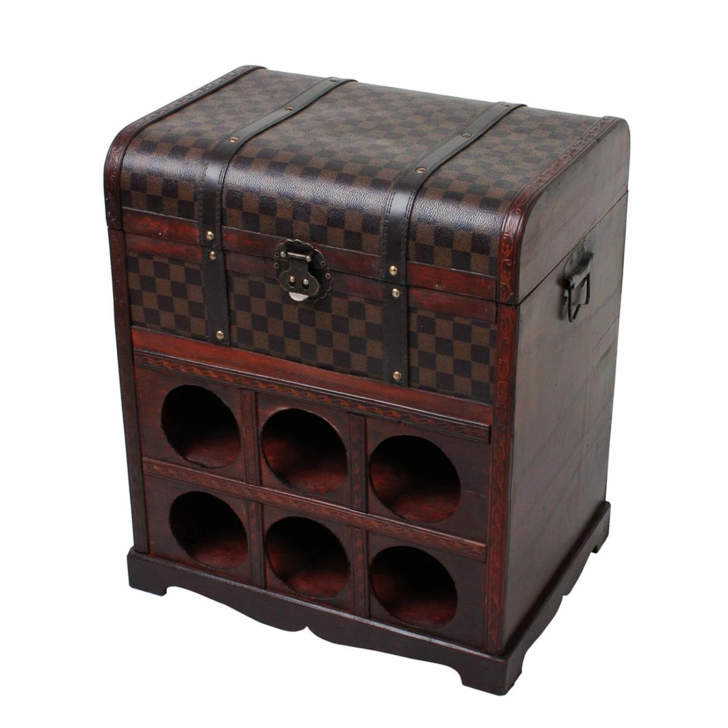 Weinregal - Kolonialstil - 6 Flaschen 2 Weinregal - Kolonialstil - 6 Flaschen – Bild 2