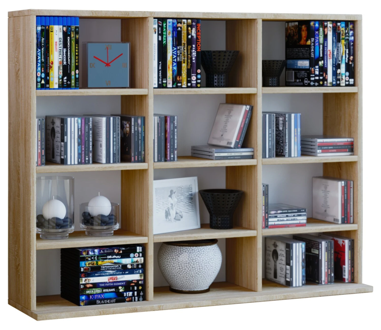 Regal MEGOSA MINI - Sonoma Eiche - 102 cm breit 1 Regal MEGOSA MINI - Sonoma Eiche - 102 cm breit