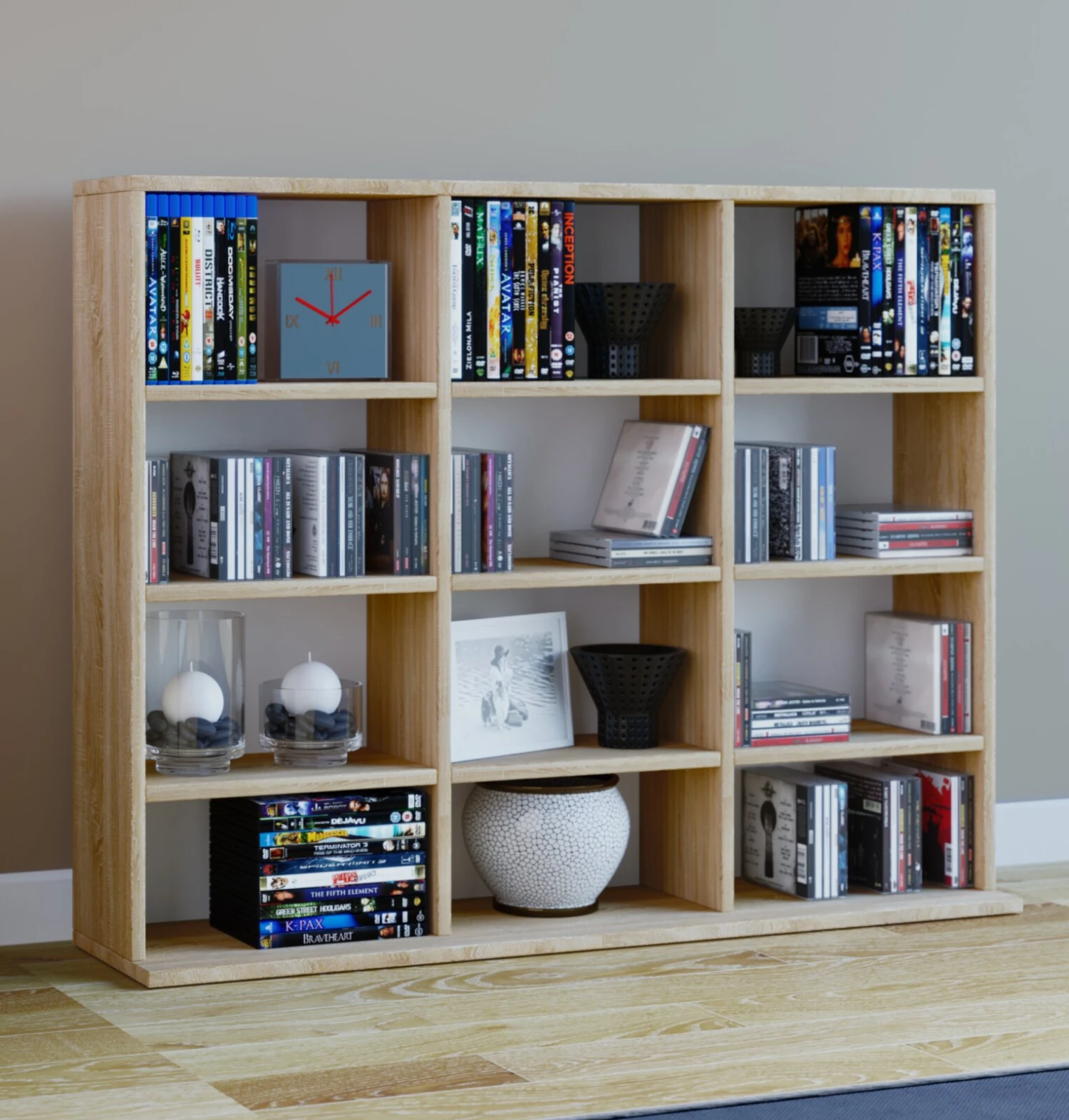 Regal MEGOSA MINI - Sonoma Eiche - 102 cm breit 2 Regal MEGOSA MINI - Sonoma Eiche - 102 cm breit – Bild 2