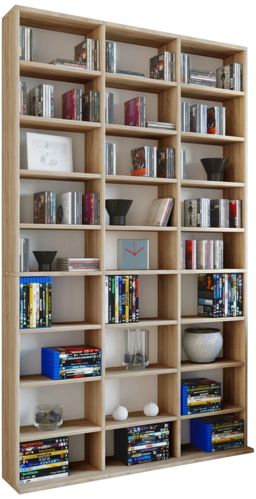 Regal MEGOSA MAXI - Sonoma Eiche - 182 cm hoch 1 Regal MEGOSA MAXI - Sonoma Eiche - 182 cm hoch