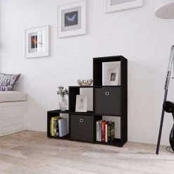 Raumteiler NITAS - schwarz - 10 Fächer 5 Raumteiler NITAS - schwarz - 10 Fächer -Esszimmer Verkaufsgeschäft 9002763600 02 1600Wx1600H