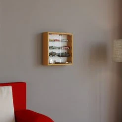 Hängevitrine MANDOSA S - Buche - mit 3 Glasböden 5 Hängevitrine MANDOSA S - Buche - mit 3 Glasböden -Esszimmer Verkaufsgeschäft 9002769400 02 1600Wx1600H