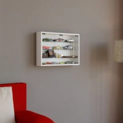 Hängevitrine MANDOSA M - weiß - mit 3 Glasböden 5 Hängevitrine MANDOSA M - weiß - mit 3 Glasböden -Esszimmer Verkaufsgeschäft 9002769600 02 1600Wx1600H