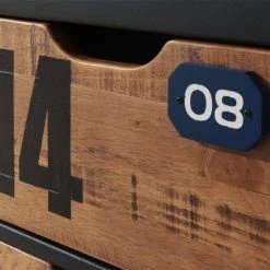 Kommode ALEX - teilmassiv - 4 Schubkästen -Esszimmer Verkaufsgeschäft 9002858300 03 1600Wx1600H