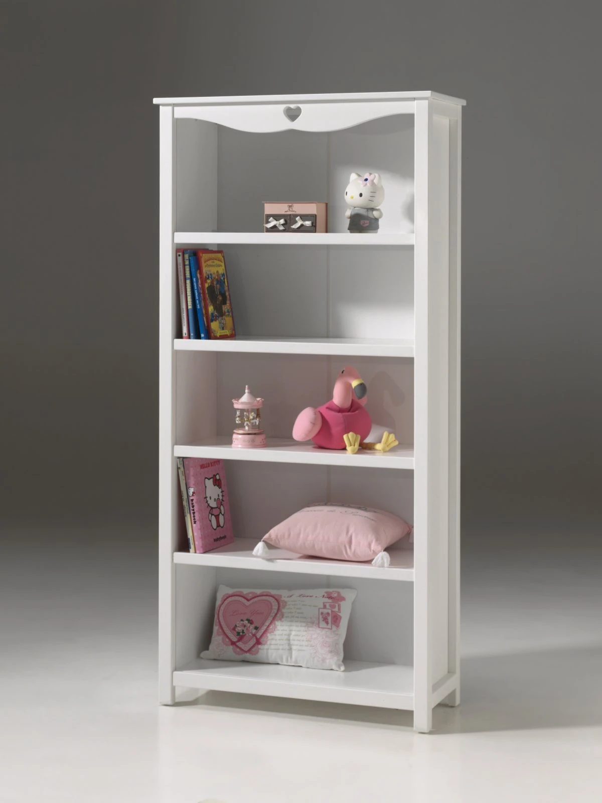 Regal AMORI - weiß - 4 Böden - 190 cm 2 Regal AMORI - weiß - 4 Böden - 190 cm – Bild 2