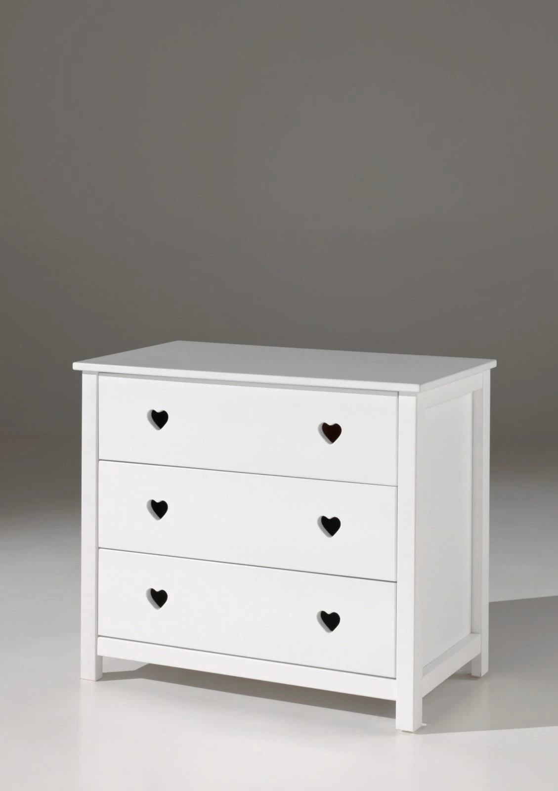 Kommode AMORI - weiß - 90 cm 3 Kommode AMORI - weiß - 90 cm – Bild 3