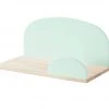 Wandregal KIDDY - mintgrün - teilmassiv - 45 cm breit