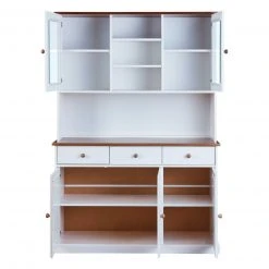 Buffet WESTERLAND - weiß-sepia - Kiefer massiv - 191 cm hoch -Esszimmer Verkaufsgeschäft 9002925700 05 1600Wx1600H