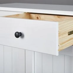 Kommode WESTERLAND 53.1 - weiß-braun - Massivholz - 90 cm breit -Esszimmer Verkaufsgeschäft 9002930500 04 1600Wx1600H