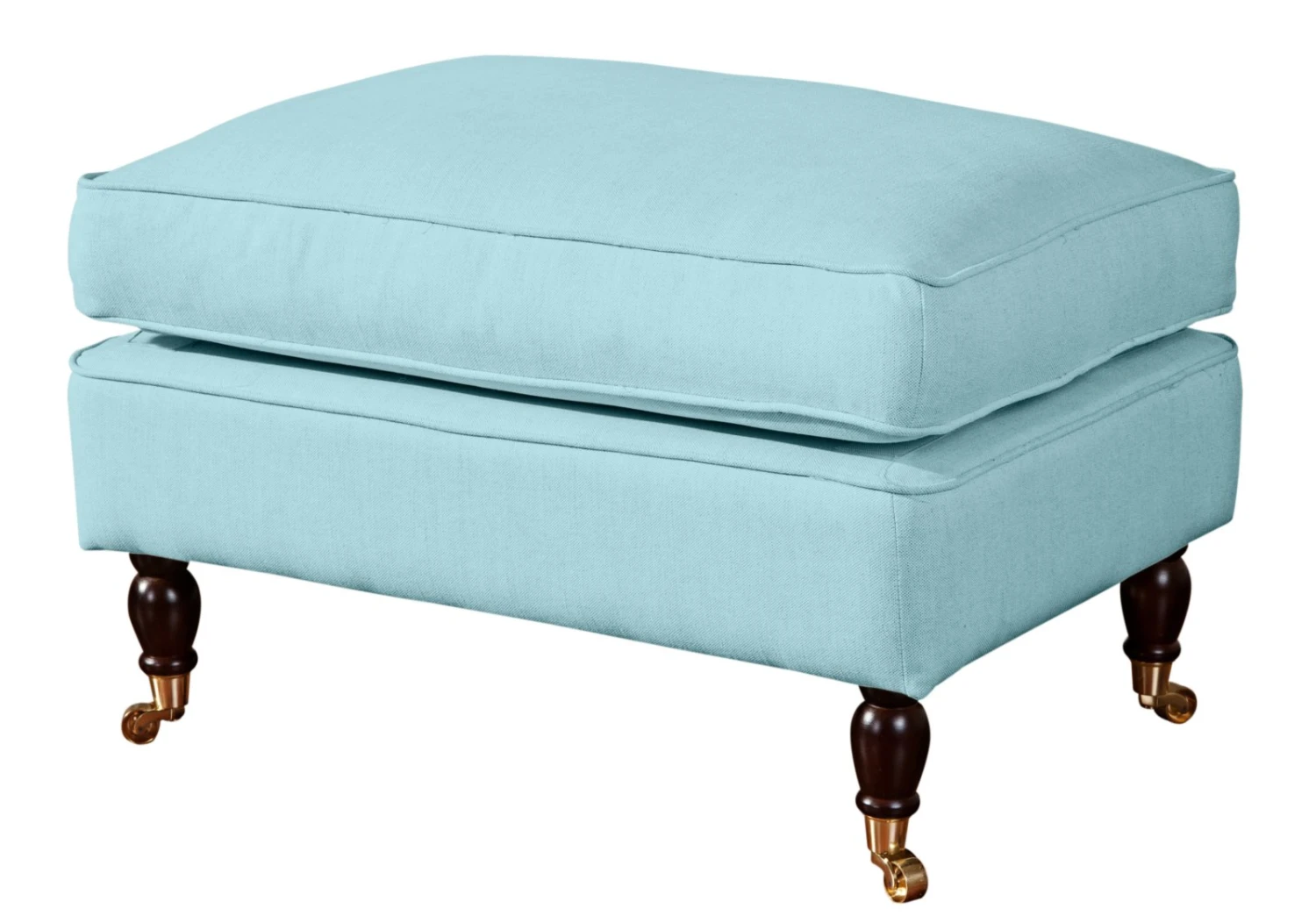 Max Winzer Hocker - aqua - Flachgewebe in Leinenoptik 1 Max Winzer Hocker - aqua - Flachgewebe in Leinenoptik