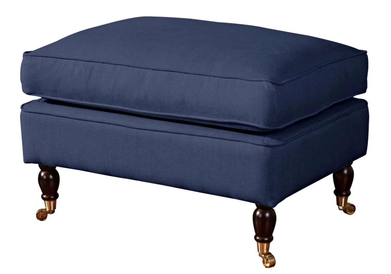 Max Winzer Hocker - dunkelblau - Flachgewebe in Leinenoptik 1 Max Winzer Hocker - dunkelblau - Flachgewebe in Leinenoptik