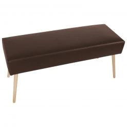 Max Winzer Sitzbank - braun - Buche massiv - Kunstleder 7 Max Winzer Sitzbank - braun - Buche massiv - Kunstleder -Esszimmer Verkaufsgeschäft 9003110500 03 1600Wx1600H