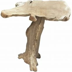 Bartisch SURGA - natur - Teak massiv