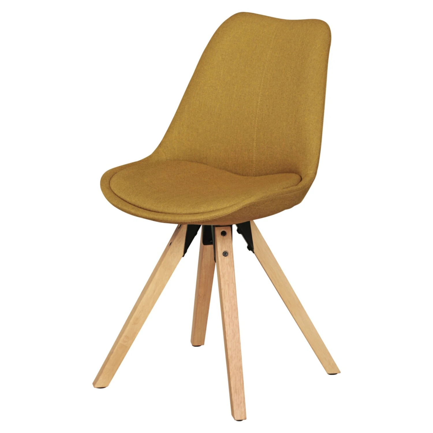 2er Stuhl-Set - curry - Webstoff 2 2er Stuhl-Set - curry - Webstoff – Bild 2