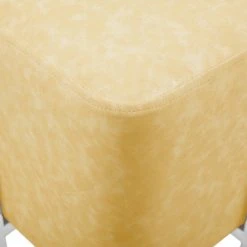 Hocker LIZIA - gelb-silber - Metallgestell -Esszimmer Verkaufsgeschäft 9003379600 03 1600Wx1600H