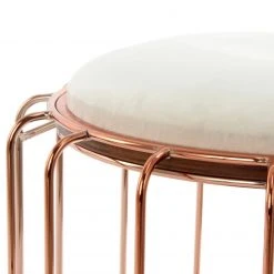 Tisch-Hocker COMFORTABLE - beige-rose - Metall 7 Tisch-Hocker COMFORTABLE - beige-rose - Metall -Esszimmer Verkaufsgeschäft 9003394100 03 1600Wx1600H