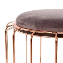 Tisch-Hocker COMFORTABLE - dunkelviolett-rose - Metall 7 Tisch-Hocker COMFORTABLE - dunkelviolett-rose - Metall -Esszimmer Verkaufsgeschäft 9003394400 03 1600Wx1600H