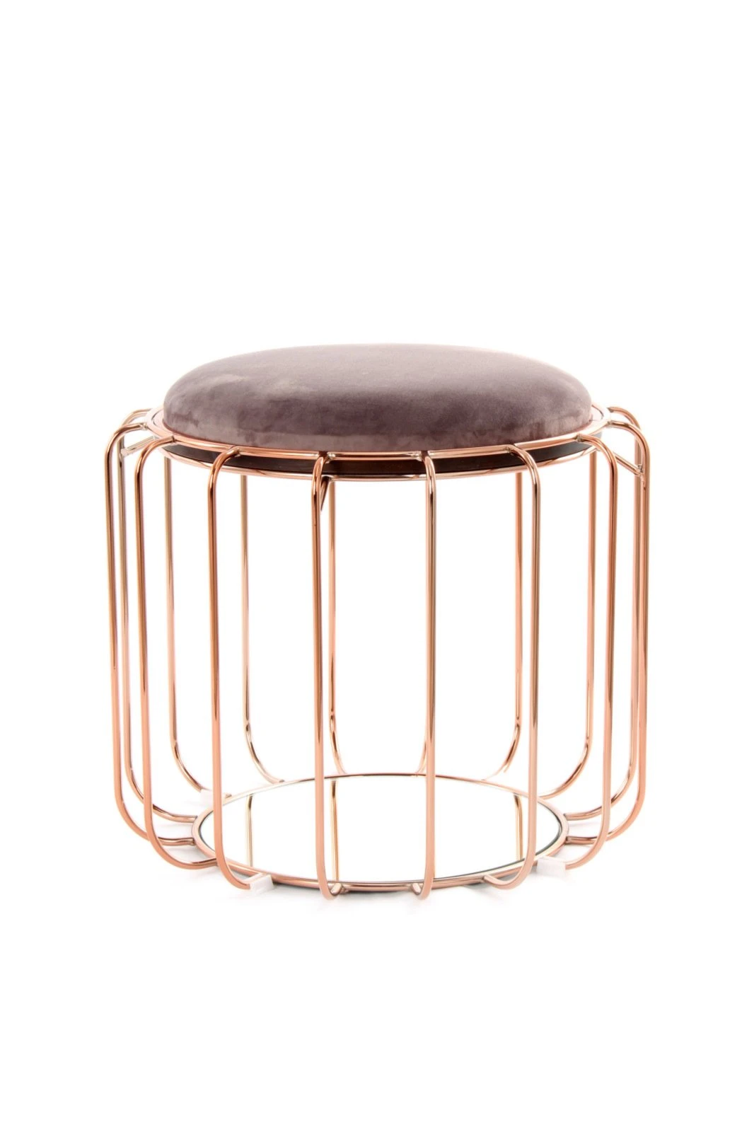 Tisch-Hocker COMFORTABLE - dunkelviolett-rose - Metall 5 Tisch-Hocker COMFORTABLE - dunkelviolett-rose - Metall – Bild 5