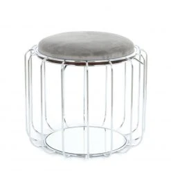 Tisch-Hocker COMFORTABLE - grau-silber - Metall 9 Tisch-Hocker COMFORTABLE - grau-silber - Metall -Esszimmer Verkaufsgeschäft 9003394600 09 1600Wx1600H