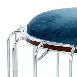 Tisch-Hocker COMFORTABLE - petrol-silber - Metall 7 Tisch-Hocker COMFORTABLE - petrol-silber - Metall -Esszimmer Verkaufsgeschäft 9003394900 03 1600Wx1600H