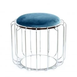 Tisch-Hocker COMFORTABLE - petrol-silber - Metall 9 Tisch-Hocker COMFORTABLE - petrol-silber - Metall -Esszimmer Verkaufsgeschäft 9003394900 09 1600Wx1600H