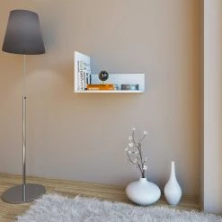 Wandregal BLISA - weiß - 46 cm breit -Esszimmer Verkaufsgeschäft 9003403000 03 1600Wx1600H