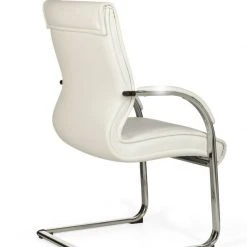 Freischwinger - weiß - Kunstleder -Esszimmer Verkaufsgeschäft 9003496000 04 1600Wx1600H