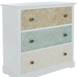 Kommode INEZ - weiß - 3 Schubkästen