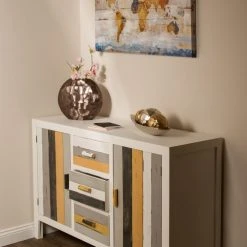 Sideboard STRIPES - bunt - 120 cm breit 7 Sideboard STRIPES - bunt - 120 cm breit -Esszimmer Verkaufsgeschäft 9003798800 04 1600Wx1600H