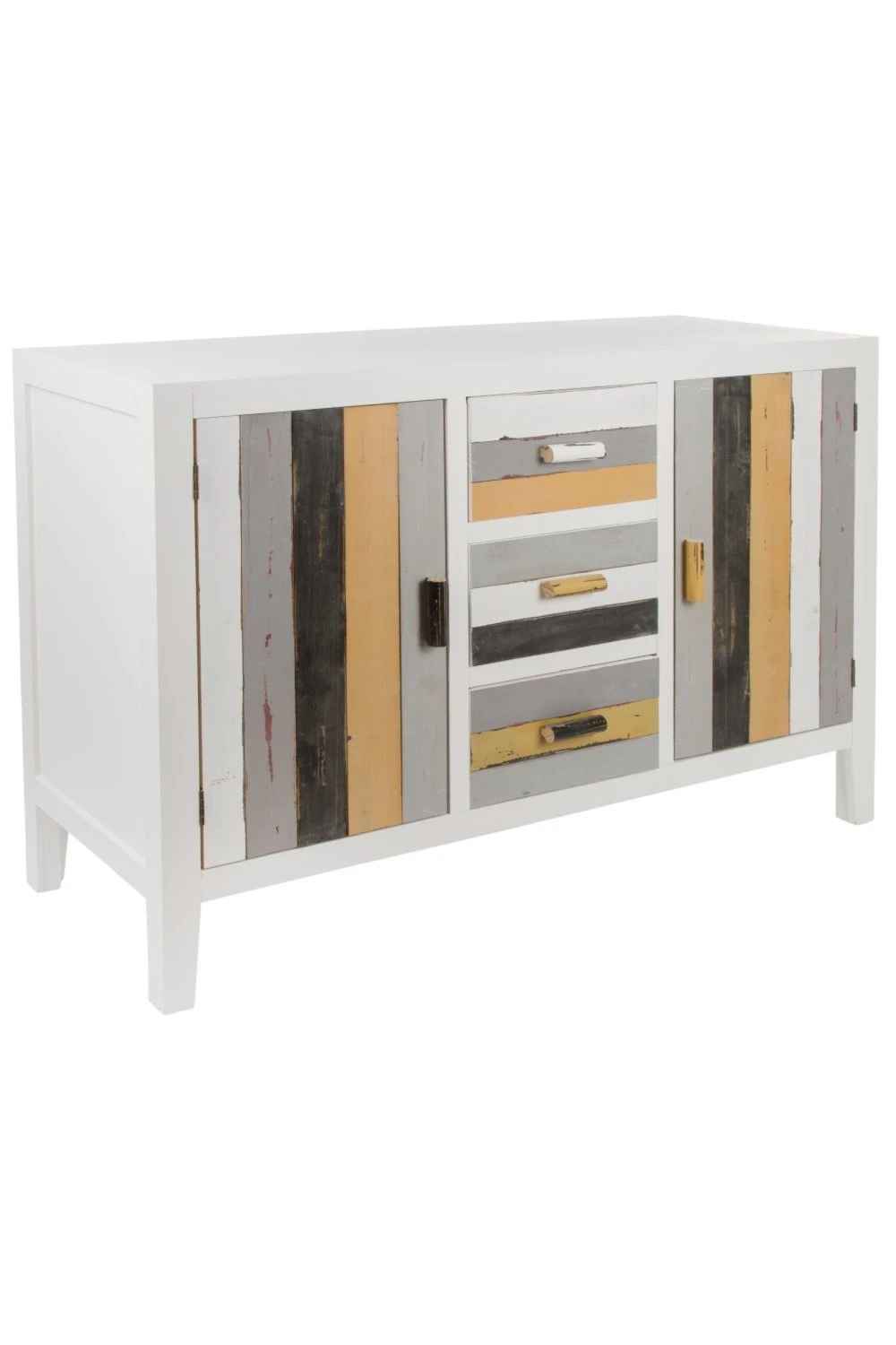 Sideboard STRIPES - bunt - 120 cm breit 1 Sideboard STRIPES - bunt - 120 cm breit