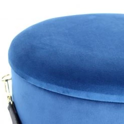 2er-Set Hocker ARABELLA 125 - blau-schwarz - mit Stauraum 6 2er-Set Hocker ARABELLA 125 - blau-schwarz - mit Stauraum -Esszimmer Verkaufsgeschäft 9003800300 03 1600Wx1600H